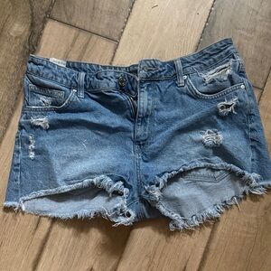 Mavi Blue Denim Shorts
